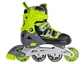 Роликовые коньки Tech Team Zoom зеленые от магазина Супер Спорт